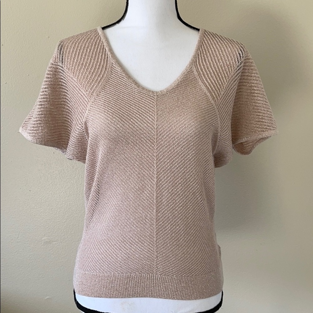 Express Tan Blouse Size XS